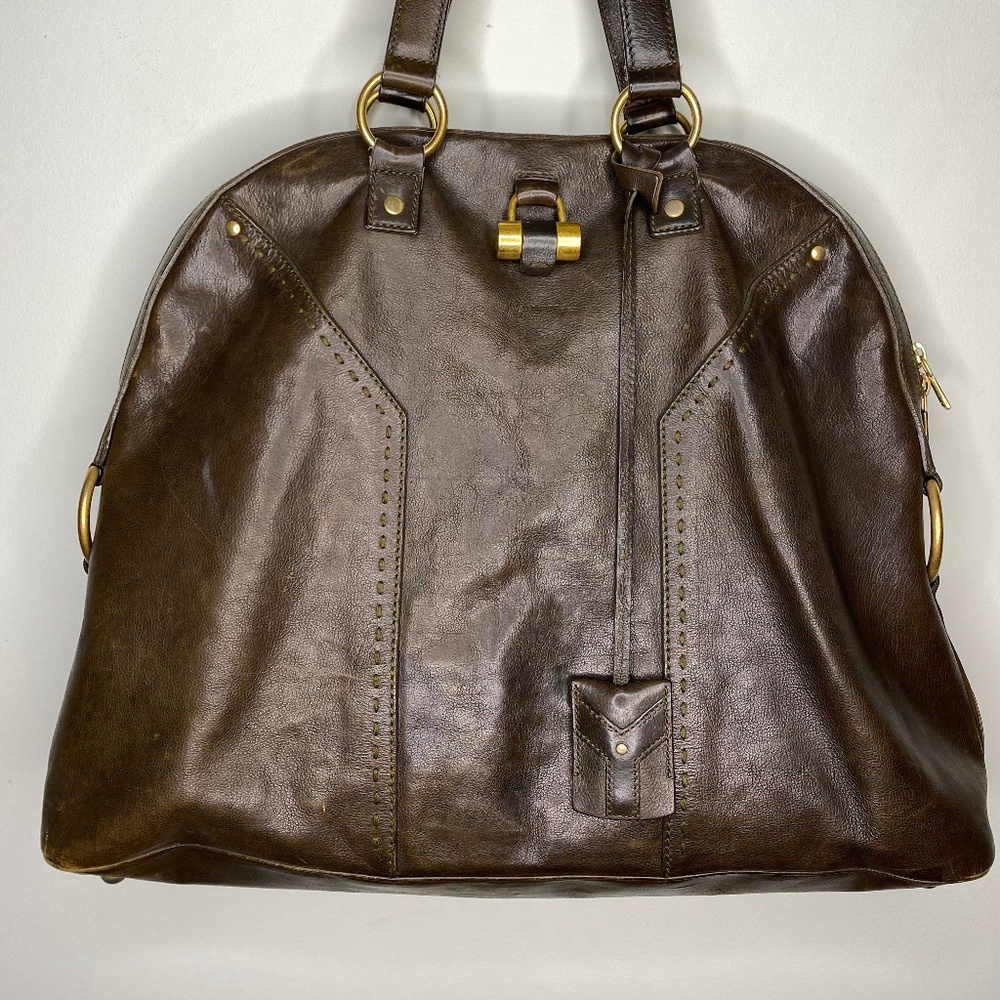 YSL Large Muse - Army Green